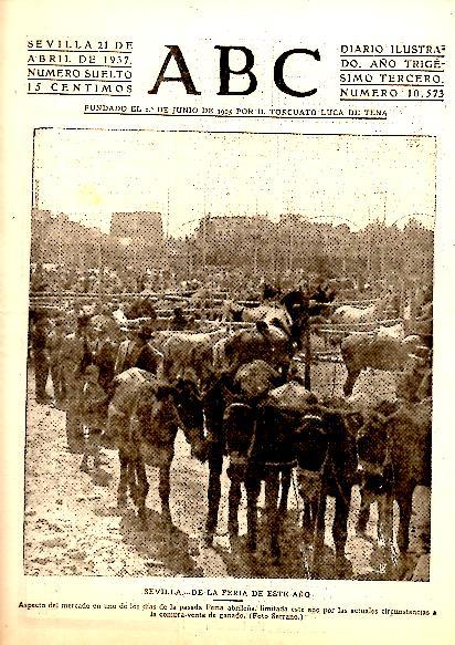 ABC. DIARIO ILUSTRADO. AÑO XXXIII. N. 10573. 21-ABRIL-1937.