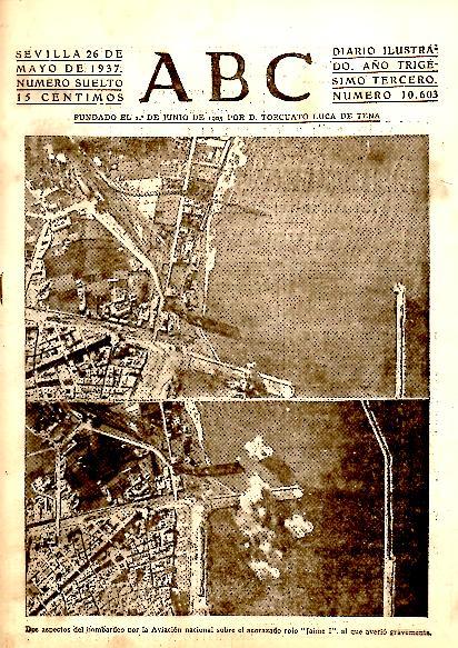 ABC. DIARIO ILUSTRADO. AÑO XXXIII. N. 10603. 26-MAYO-1937.