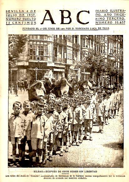 ABC. DIARIO ILUSTRADO. AÑO XXXIII. N. 10637. 4-JULIO-1937.