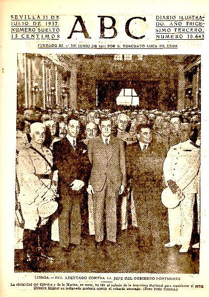 ABC. DIARIO ILUSTRADO. AÑO XXXIII. N. 10643. 11-JULIO-1937.