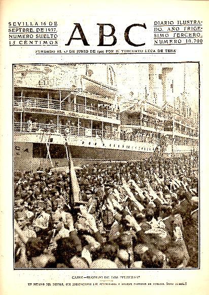 ABC. DIARIO ILUSTRADO. AÑO XXXIII. N. 10700. 16-SEPTIEMBRE-1937.