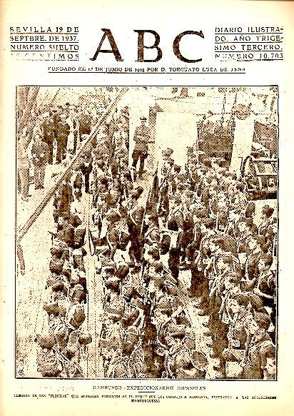 ABC. DIARIO ILUSTRADO. AÑO XXXIII. N. 10703. 19-SEPTIEMBRE-1937.