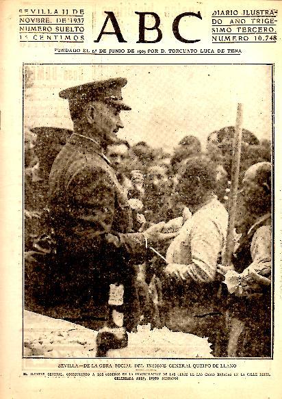 ABC. DIARIO ILUSTRADO. AÑO XXXIII. N. 10748. 11-NOVIEMBRE-1937.