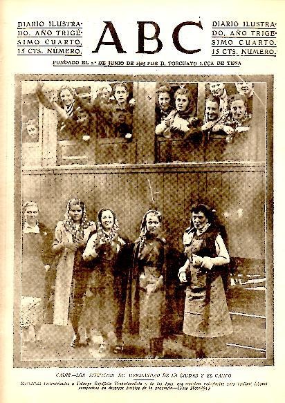 ABC. DIARIO ILUSTRADO. AÑO XXXIV. N. 10807. 19-ENERO-1938.