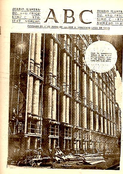 ABC. DIARIO ILUSTRADO. AÑO XXXIV. N. 10827. 11-FEBRERO-1938.