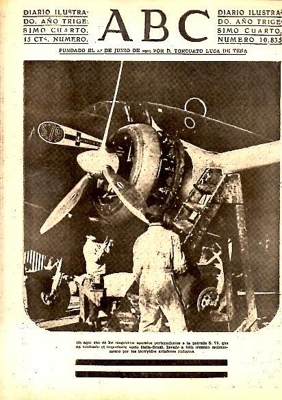 ABC. DIARIO ILUSTRADO. AÑO XXXIV. N. 10835. 20-FEBRERO-1938.