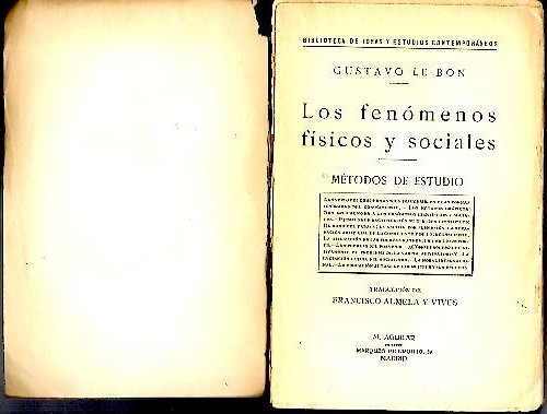 LOS FENOMENOS FISICOS Y SOCIALES. METODOS DE ESTUDIO.