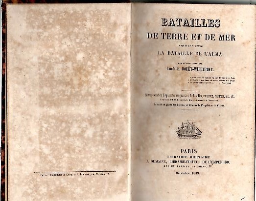 BATAILLES DE TERRE ET DE MER. JUSQUES ET Y COMPRIS …