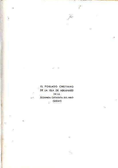 EL POBLADO CRISTIANO DE LA ISLA DE ABKANARTI EN LA …