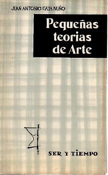 PEQUEÑAS TEORIAS DE ARTE.