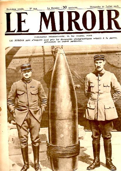 LE MIROIR. AÑO VIII. NUM. 243. 21 JUILLET 1918.