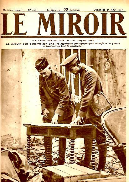 LE MIROIR. AÑO VIII. NUM. 248. 25 AOUT 1918.