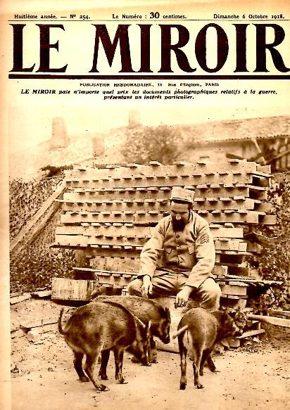 LE MIROIR. AÑO VIII. NUM. 254. 6 OCTOBRE 1918.