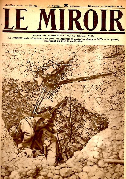 LE MIROIR. AÑO VIII. NUM. 259. 10 NOVEMBRE 1918.