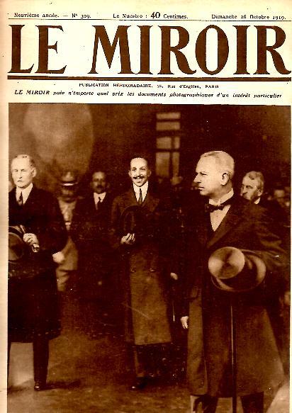 LE MIROIR. AÑO IX. NUM. 309. 26 OCTOBRE 1919.