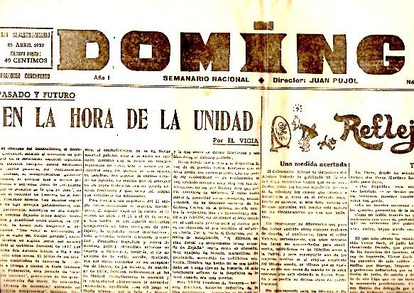 DOMINGO. SEMANARIO NACIONAL. AÑO I. N. 10. 25-ABRIL-1937.