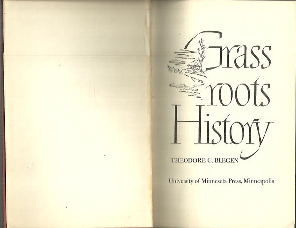 GRASS ROOTS HISTORY.