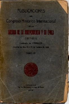 PUBLICACIONES DEL CONGRESO HISTORICO INTERNACIONAL DE LA GUERRA DE LA …