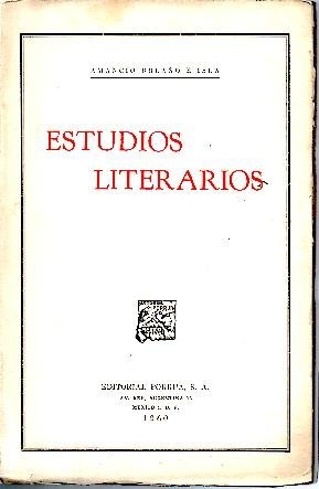 ESTUDIOS LITERARIOS.