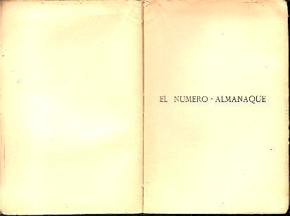 LA NOVELA DE HOY. EL NUMERO. ALMANAQUE. 1928.