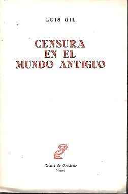 CENSURA EN EL MUNDO ANTIGUO.