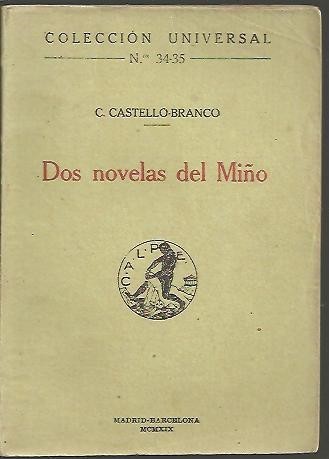 DOS NOVELAS DEL MIÑO.