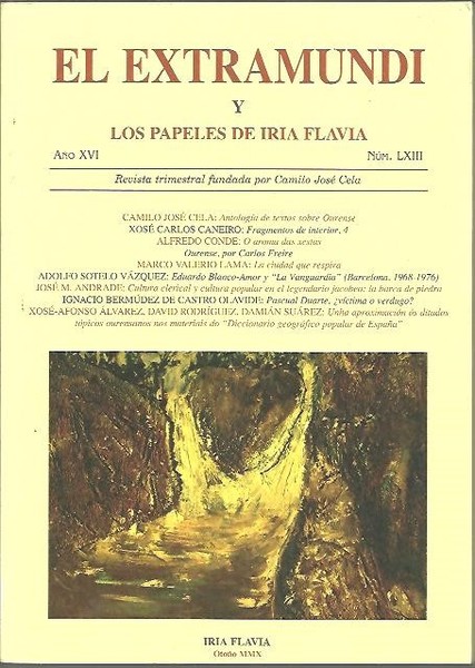 EL EXTRAMUNDI Y LOS PAPELES DE IRIA FLAVIA. AÑO XVI. …