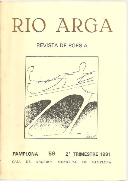 RIO ARGA. REVISTA DE POESIA. N. 59. SEGUNDO TRIMESTRE 1991.