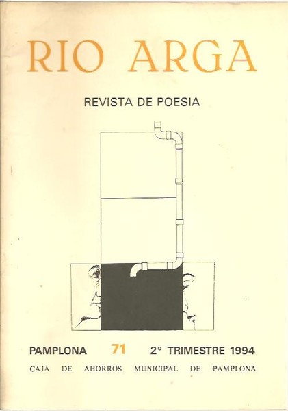 RIO ARGA. REVISTA DE POESIA. N. 71. SEGUNDO TRIMESTRE 1994.