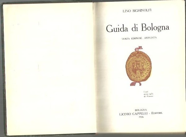 GUIDA DI BOLOGNA.
