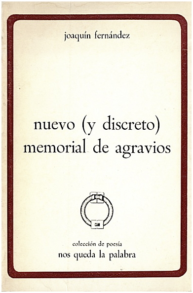 NUEVO (Y DISCRETO) MEMORIAL DE AGRAVIOS.