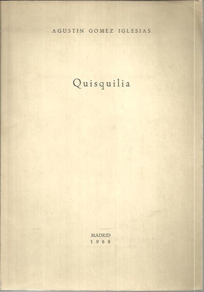 QUISQUILIA.
