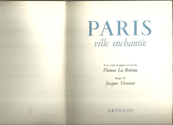 PARIS VILLE ENCHANTEE.