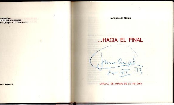 HACIA EL FINAL (1938-1939).