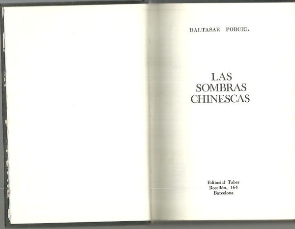 LAS SOMBRAS CHINESCAS.