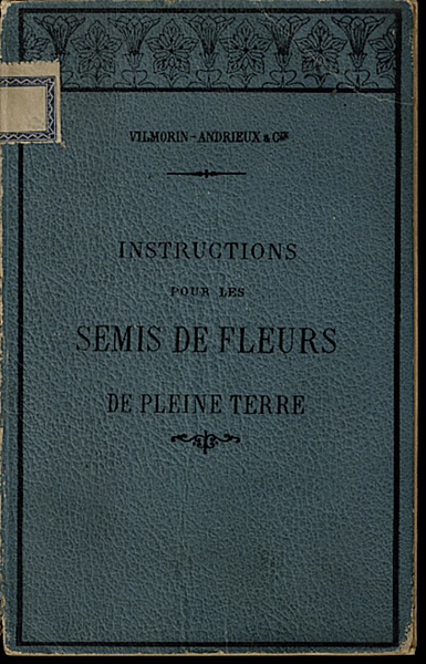 INSTRUCTIONS POUR LES SEMIS DE FLEURS DE PLEINE TERRE AVEC …