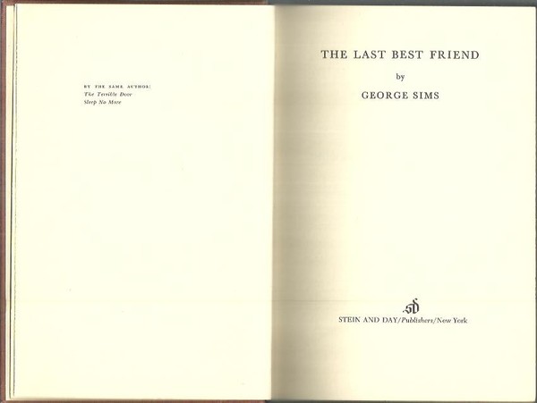 THE LAST BEST FRIEND.