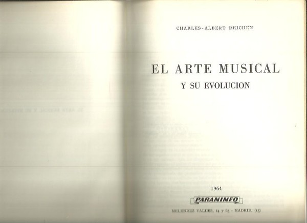 EL ARTE MUSICAL Y SU EVOLUCION.