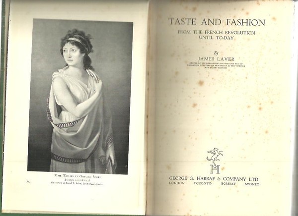 TASTE AND FASHION. FROM THE FRENCH REVOLUTION UNTIL TODAY.