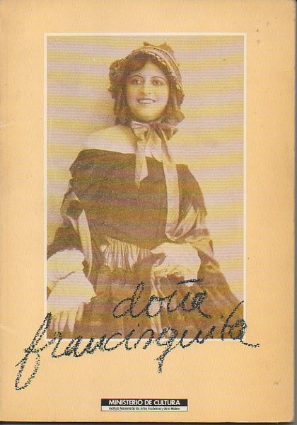 TEATRO LIRICO NACIONAL LA ZARZUELA. TEMPORADA 1985-86. DOÑA FRANCISQUITA.