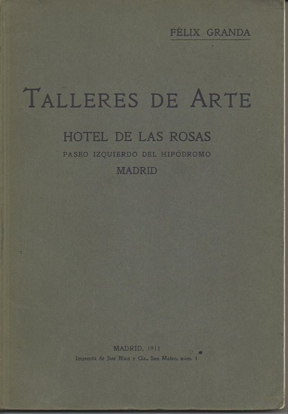 TALLERES DE ARTE. HOTEL DE LAS ROSAS. PASEO IZQUIERDO DEL …