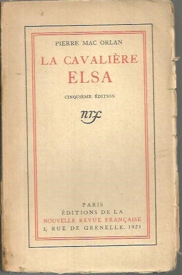 LA CAVALIERE ELSA.