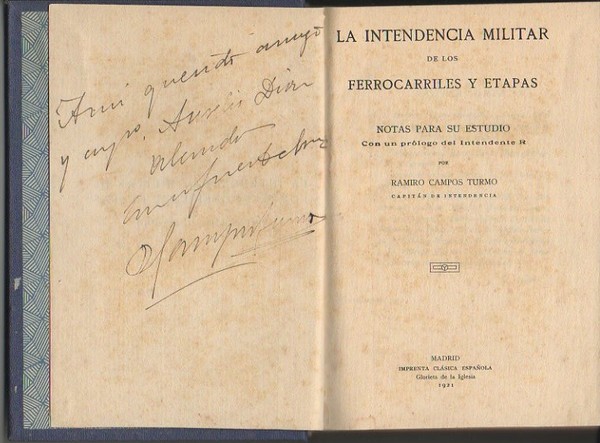 LA INTENDENCIA MILITAR DE LOS FERROCARRILES Y ETAPAS. NOTAS PARA …