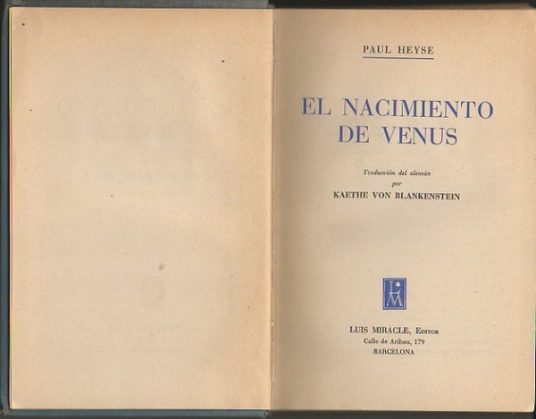 EL NACIMIENTO DE VENUS.