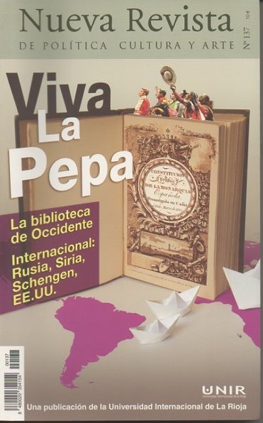 NUEVA REVISTA DE POLITICA, CULTURA Y ARTE. N. 137. MARZO …