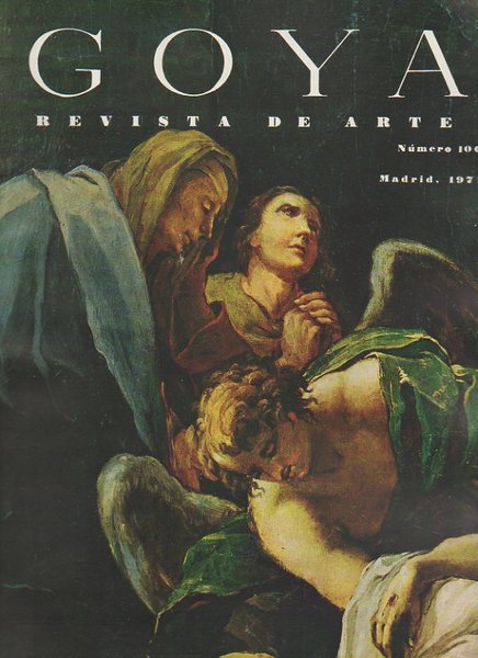 GOYA. REVISTA DE ARTE. NUMERO 100. ENERO-FEBRERO, 1971.