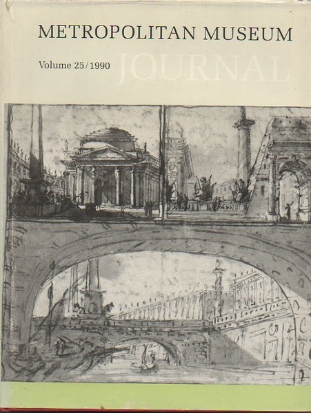 METROPOLITAN MUSEUM. JOURNAL. VOLUME 25. 1990.