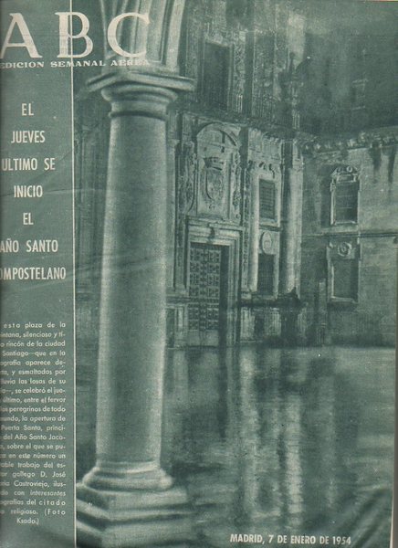 ABC. EDICION SEMANAL AEREA. 7 ENERO-24 JUNIO 1954. AÑO 47.