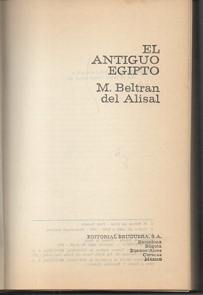 EL ANTIGUO EGIPTO.