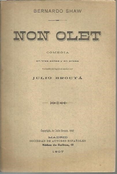 NON OLET.